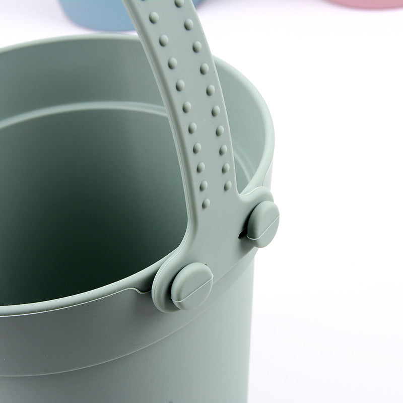 Toy de silicona de playa de costura al por mayor Padre-Hojo Interactivo Arena Davping Plaus Play Water Herramienta